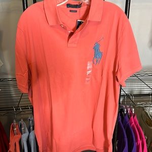 Salmon colored Polo